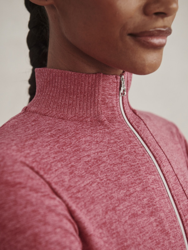detail Dámská mikina Varley Rufus Cropped Zip Through