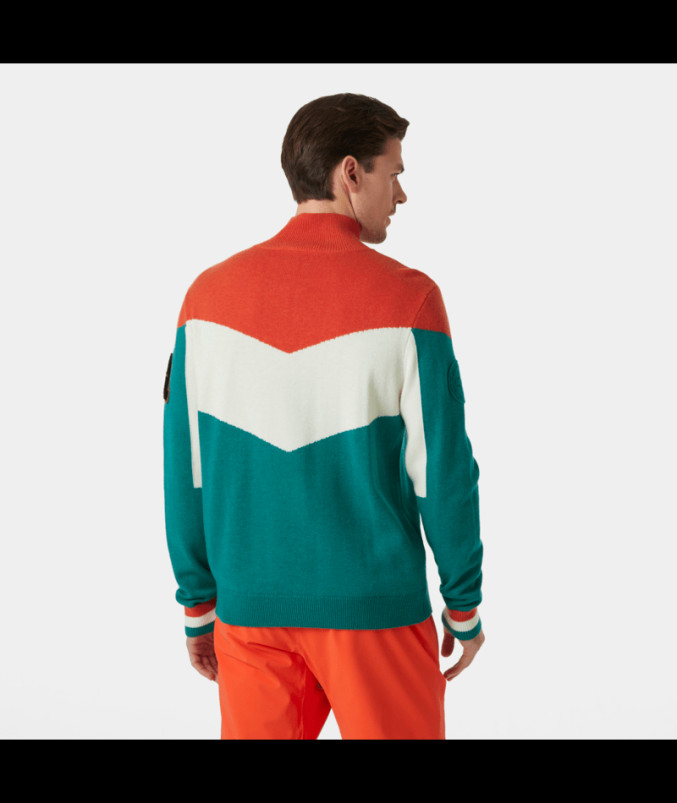 detail Pánský svetr Helly Hansen APRES KNITTED SWEATER