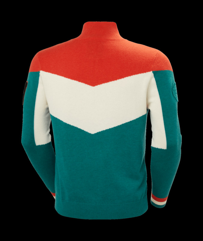 detail Pánský svetr Helly Hansen APRES KNITTED SWEATER