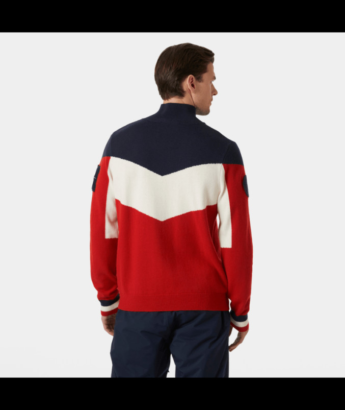 detail Pánský svetr Helly Hansen APRES KNITTED SWEATER