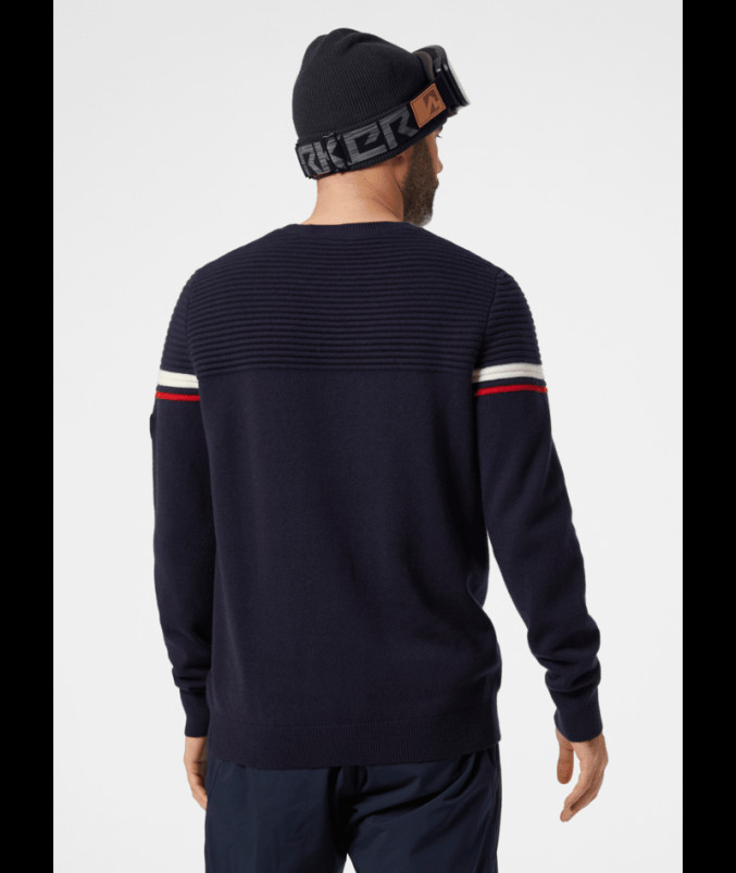 detail Pánský svetr Helly Hansen CARV KNITTED SWEATER