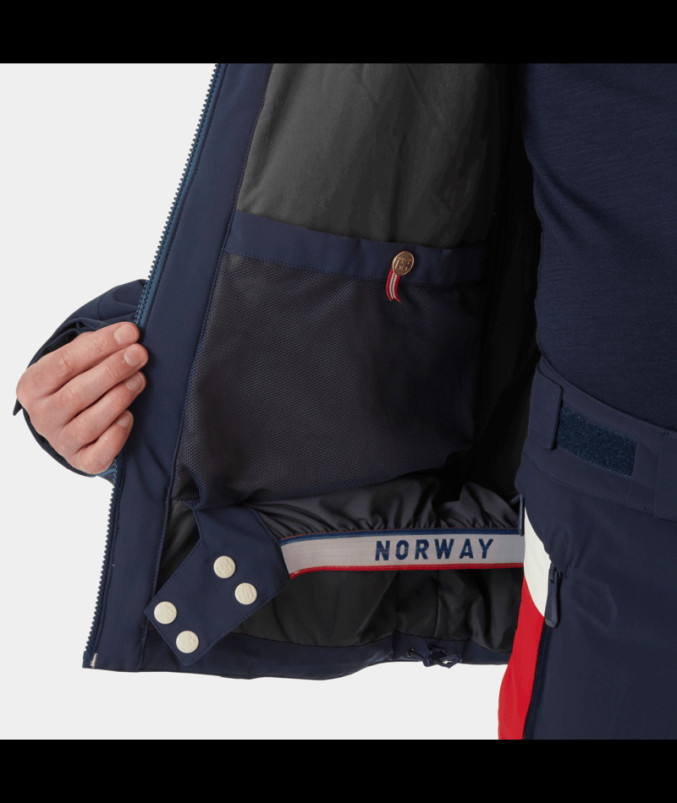 detail Pánská bunda Helly Hansen KVITFJELL RACE INS JACKET