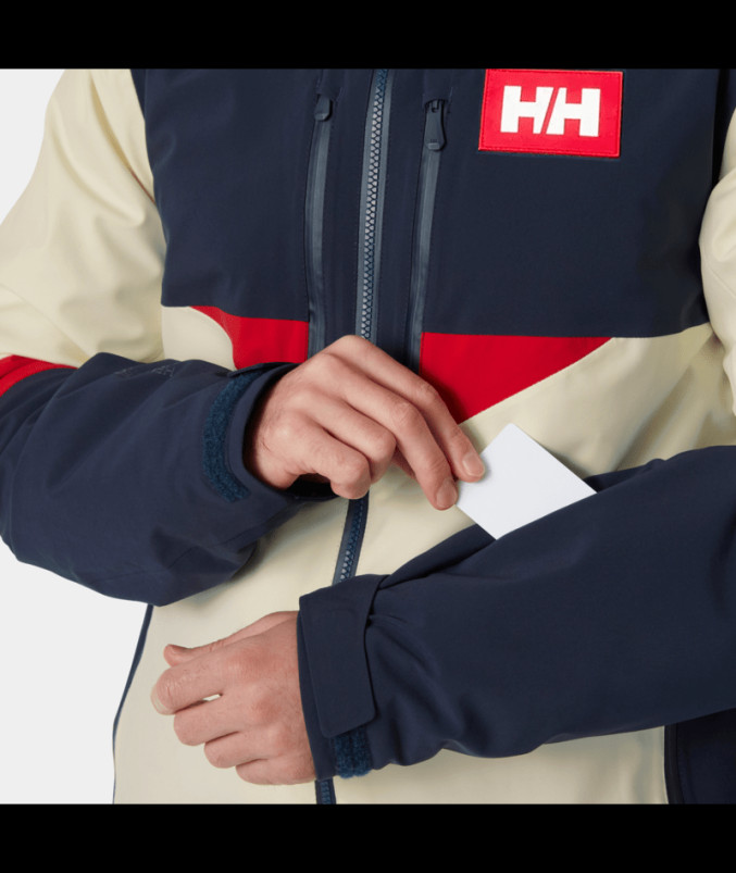 detail Pánská bunda Helly Hansen KVITFJELL RACE INS JACKET