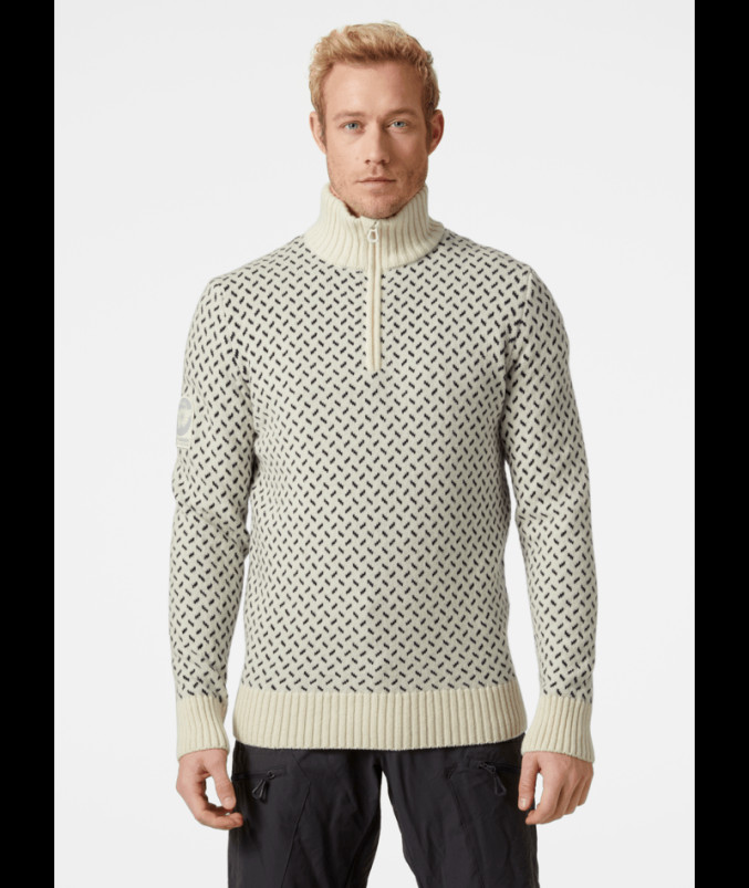 detail Pánský svetr Helly Hansen ARCTIC ICELANDER 1/2 ZIP