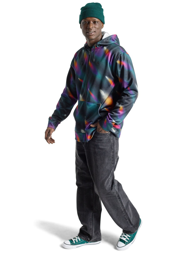 detail Pánská mikina Burton M OAK FZ