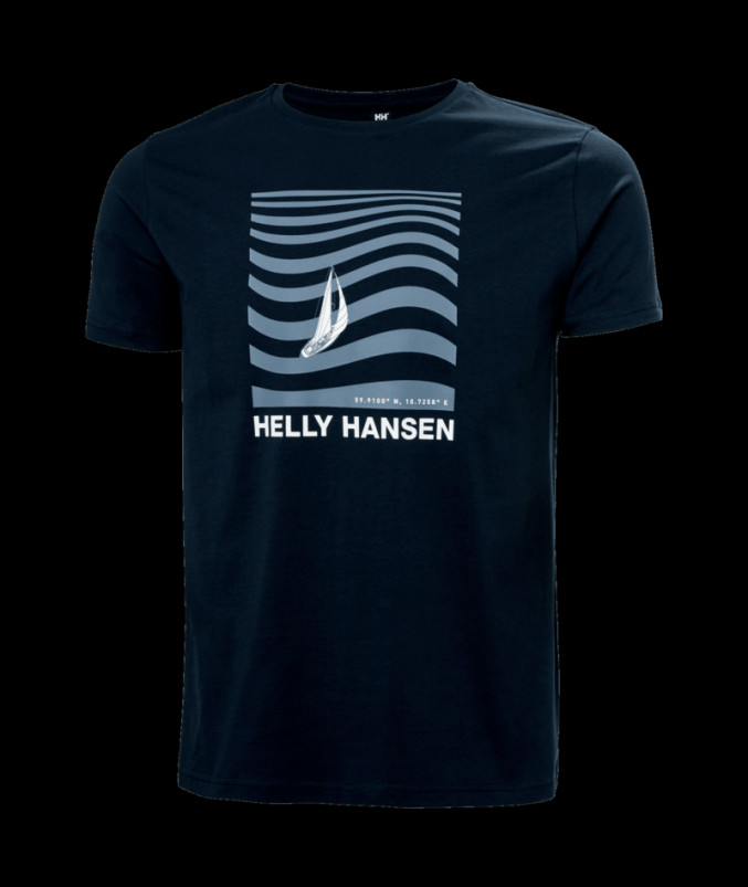 detail Pánské tričko Helly Hansen SHORELINE T-SHIRT 3.0