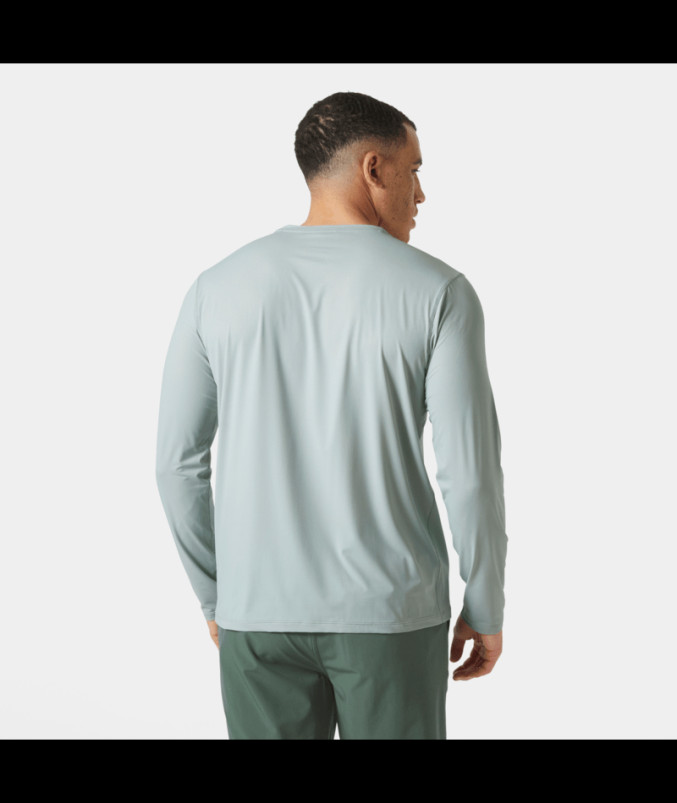 detail Pánské tričko Helly Hansen SHINE SOLEN LS CREW
