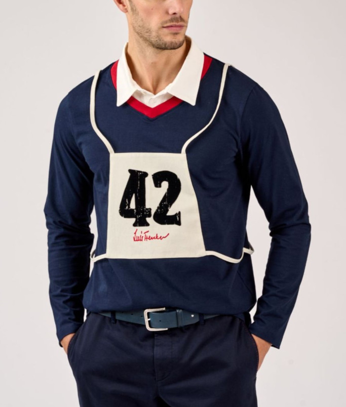 detail Pánské tričko Luis Trenker STARTNUMMER 42