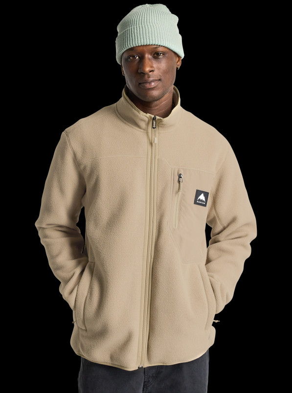 detail Pánská bunda Burton Cinder Full-Zip Fleece