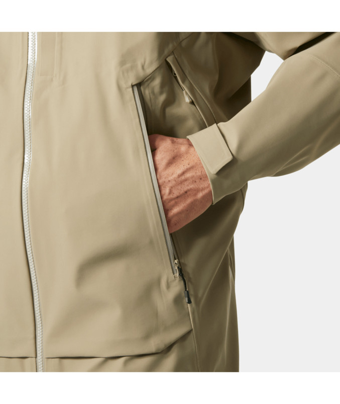 detail Pánská bunda Helly Hansen VERGLAS BC JACKET