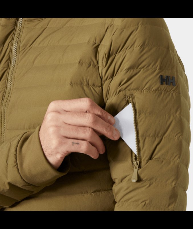 detail Pánská bunda Helly Hansen ALPHA LIGHT DOWN JACKET