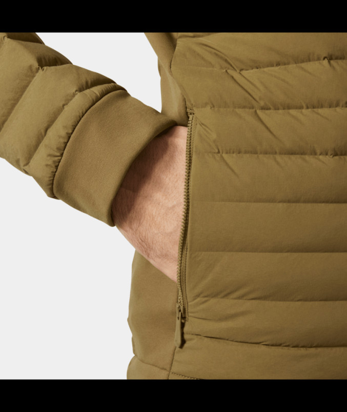 detail Pánská bunda Helly Hansen ALPHA LIGHT DOWN JACKET