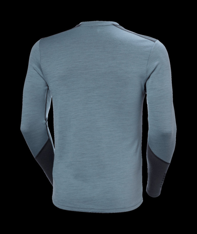 detail Pánské tričko Helly Hansen LIFA MERINO MIDWEIGHT CREW