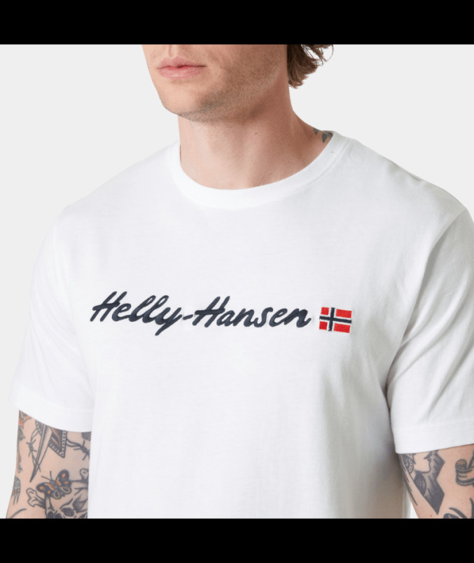 detail Pánské tričko Helly Hansen CORE GRAPHIC T 2.0