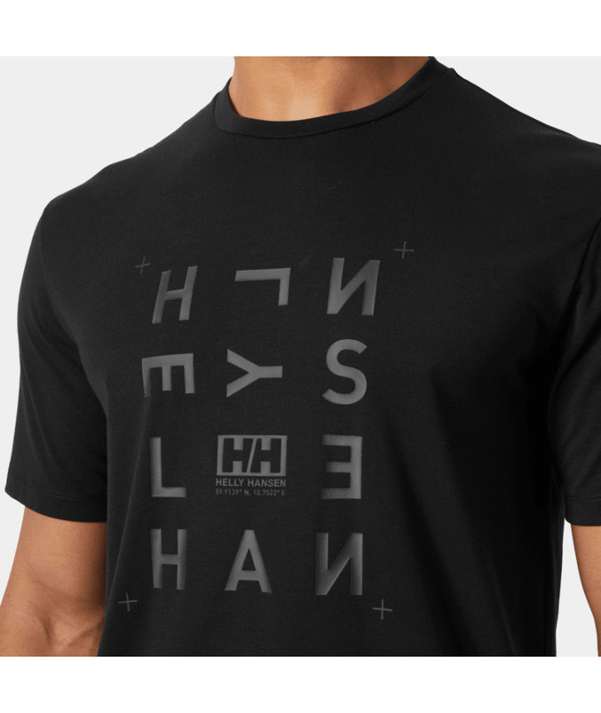 detail Pánské tričko Helly Hansen SKOG GRAPHIC T-SHIRT