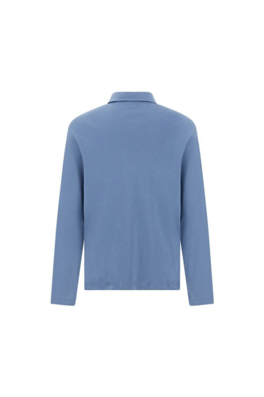 detail Pánský svetr PAUL & SHARK MEN'S KNITTED COTTON POLO SHIRT
