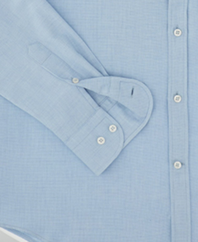 detail Pánská košile PAUL & SHARK MEN'S WOVEN COTTON CASHMERE SHIRT