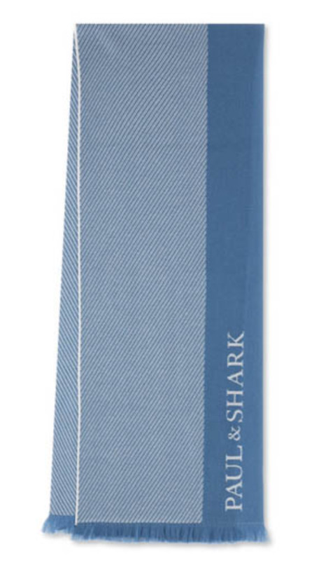 detail Pánské ŠÁLY PAUL & SHARK WOOL CASHMERE SCARF