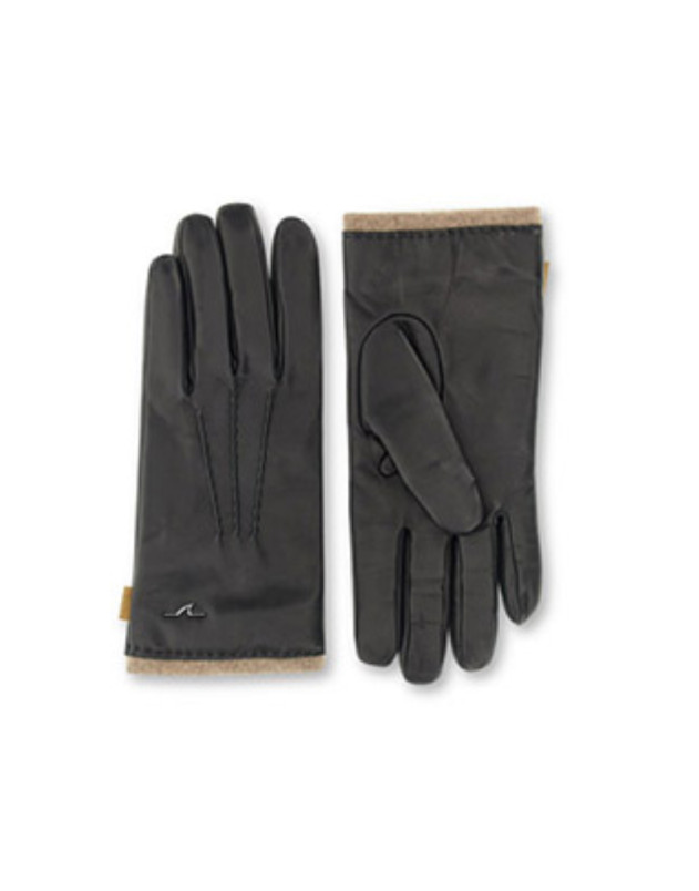 detail Pánské rukavice PAUL & SHARK MEN'S LEATHER GLOVES