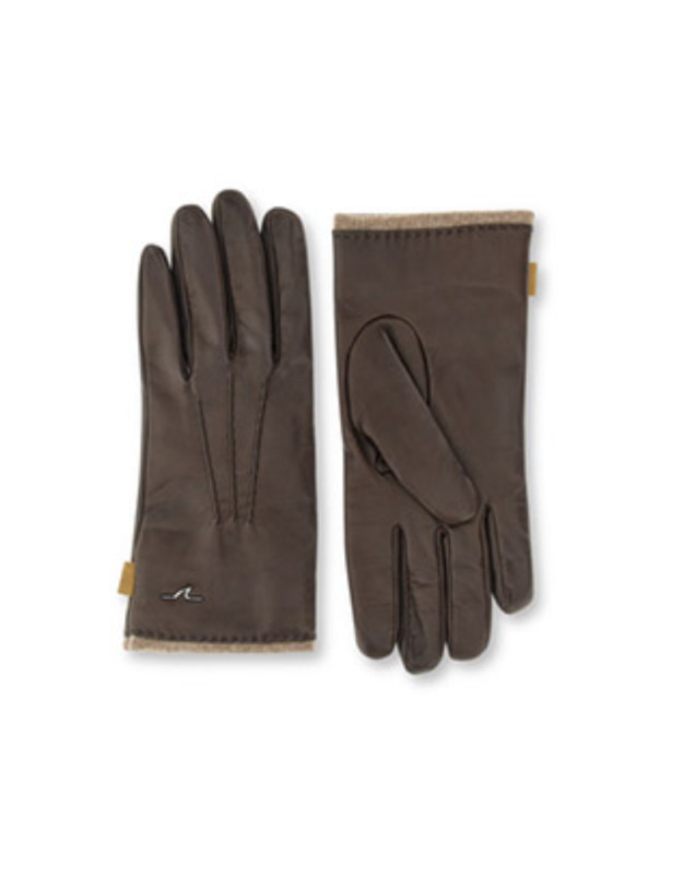 detail Pánské rukavice PAUL & SHARK MEN'S LEATHER GLOVES