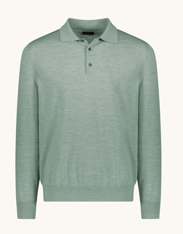detail Pánský svetr PAUL & SHARK CASHMERE SILK SHIRT