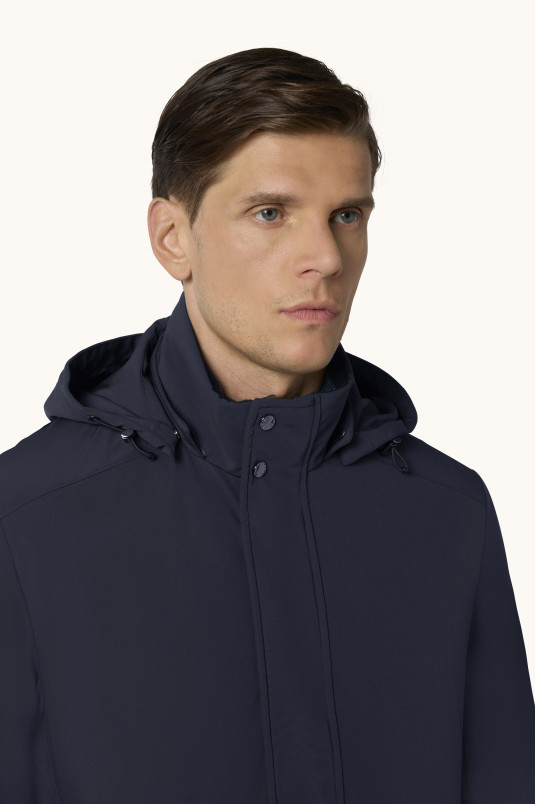 detail Pánský kabát PAUL & SHARK MEN'S WOVEN CARCOAT JACKET