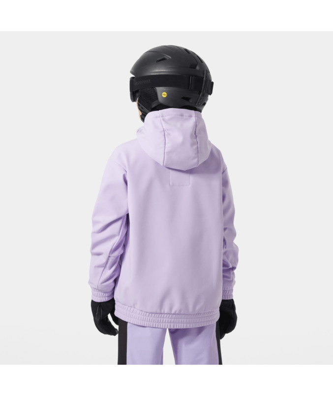 detail Dětská bunda Helly Hansen JR POWDER SOFTSHELL HOODIE