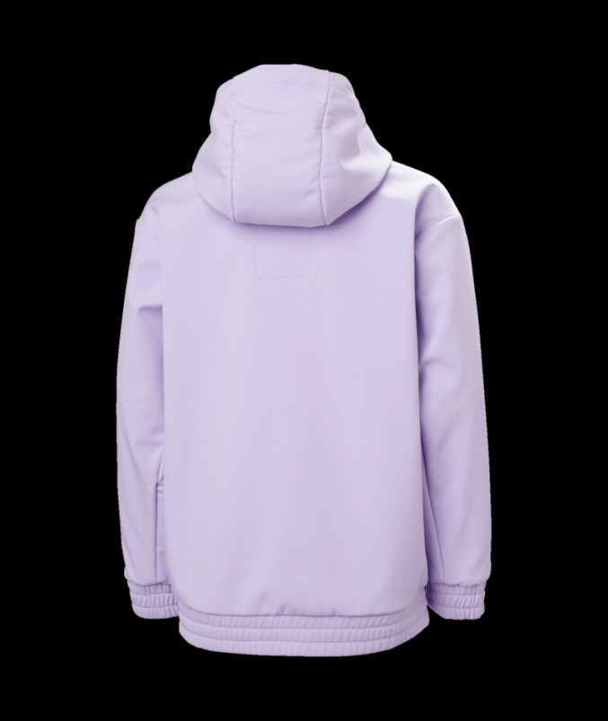 detail Dětská bunda Helly Hansen JR POWDER SOFTSHELL HOODIE