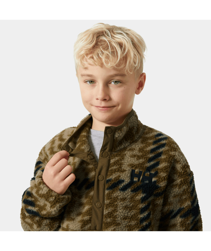 detail Dětská bunda Helly Hansen JR FROSTY PILE SWEATER