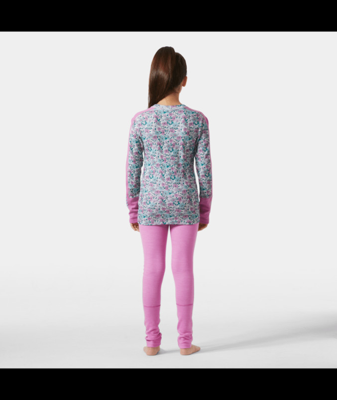 detail Dětské termoprádlo Helly Hansen JR GRAPHIC LIFA MERINO SET