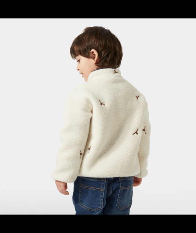 detail Dětské mikina Helly Hansen K FROSTY PILE SWEATER