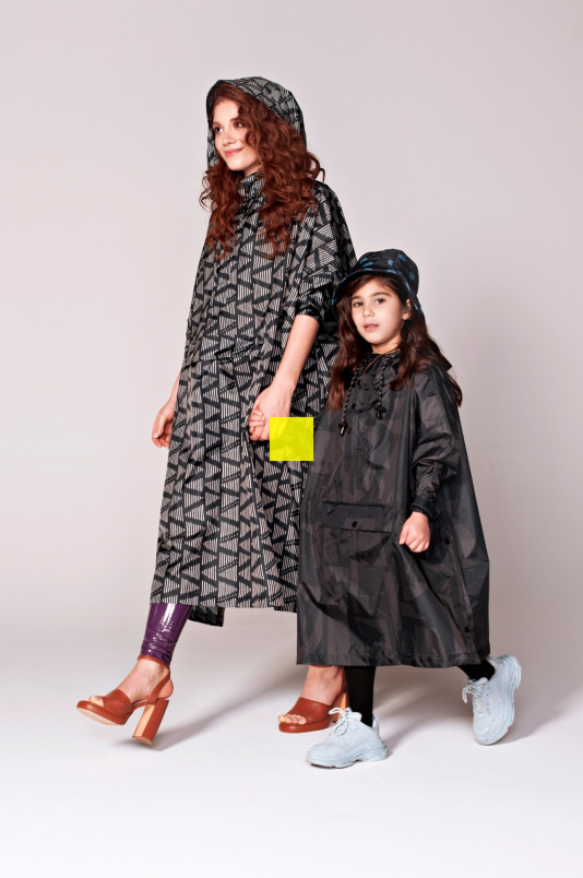 detail Rainkiss Moa - Rain Poncho