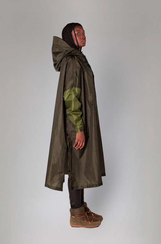 detail Unisex pláštěnka Rainkiss Herringbone - Rain Poncho