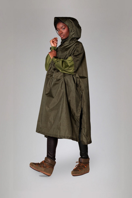 detail Dámská pláštěnka Rainkiss Herringbone - Rain Poncho