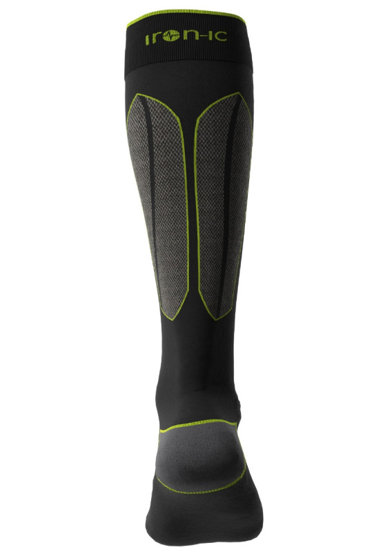 detail Lyžařské podkolenky Iron-ic ULTRA WARM s merino vlnou