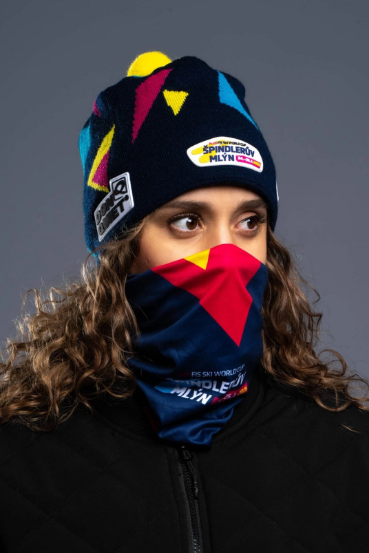 detail Zimní čepice s bambulí WORLD CUP FANS 