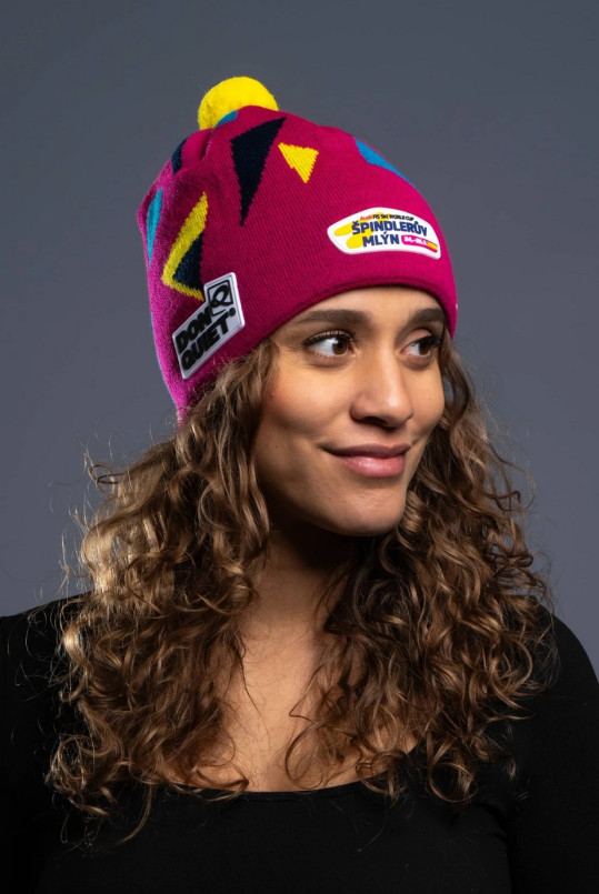 detail Zimní čepice s bambulí WORLD CUP FANS  