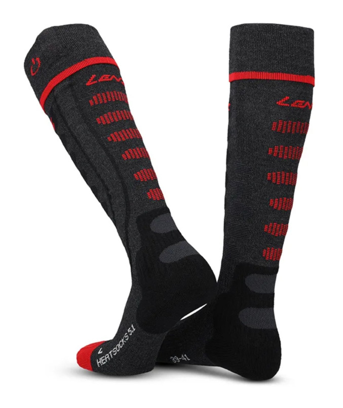 detail vyhřívané ponožky LENZ 5.1 Toe Cap®