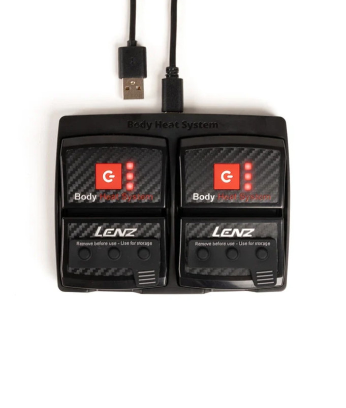 detail Unisex PONOŽKY VYHŘÍVANÉ LENZ Lithium Pack rcB 1800 (USB)