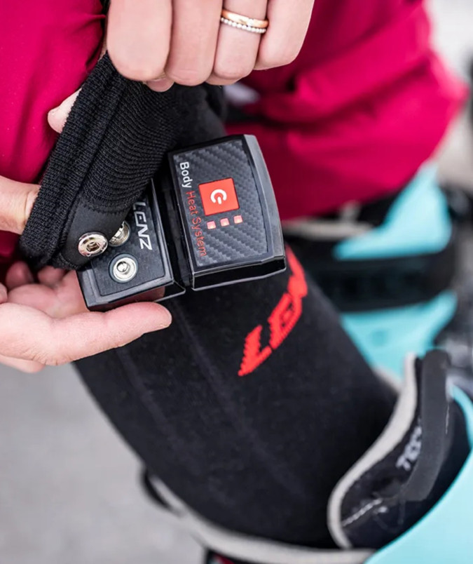 detail Unisex PONOŽKY VYHŘÍVANÉ LENZ Lithium Pack rcB 1800 (USB)