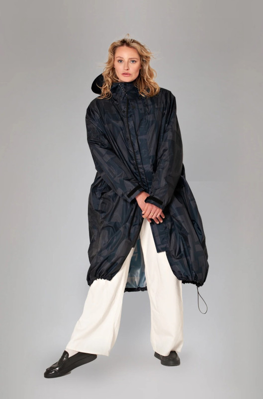 detail Rainkiss Back to Black - Rain Coat