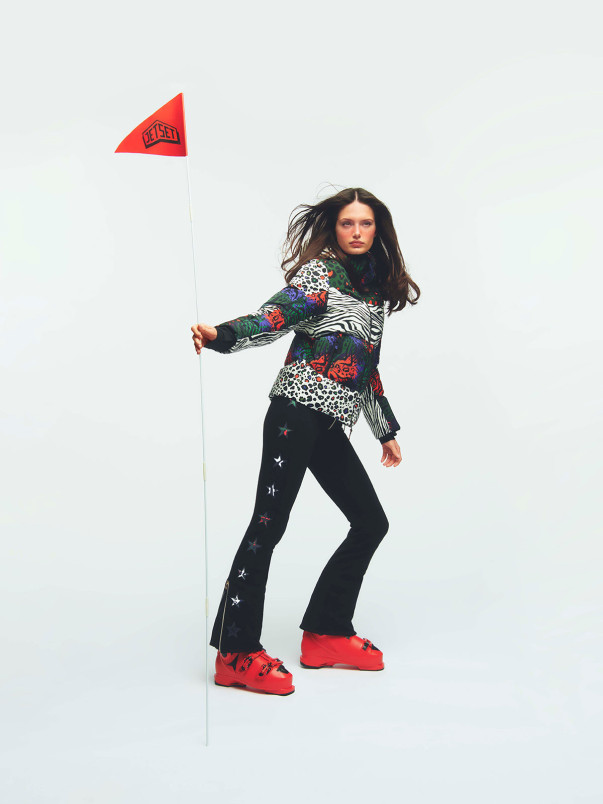 detail Dámské kalhoty JET SET Tiby Ski Pants Fun