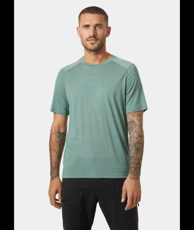 detail Pánské tričko Helly Hansen HH DURAWOOL T-SHIRT