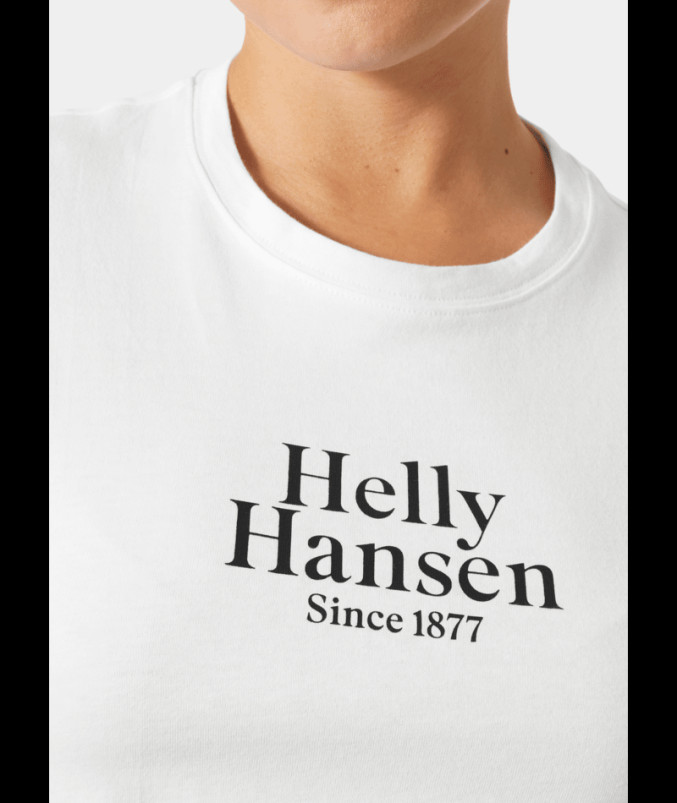 detail Dámské tričko Helly Hansen W CORE GRAPHIC T-SHIRT