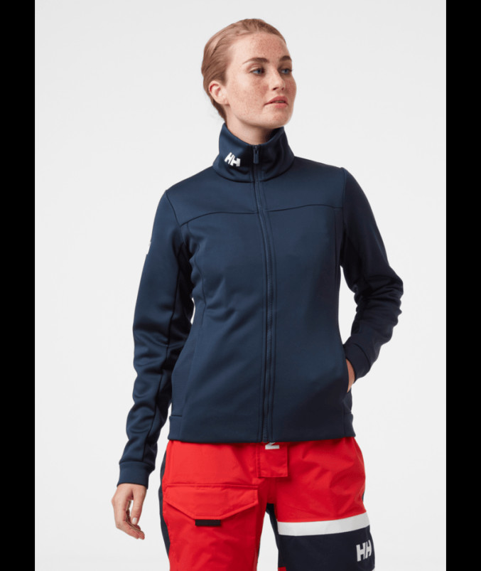 detail Dámská bunda Helly Hansen W CREW FLEECE JACKET