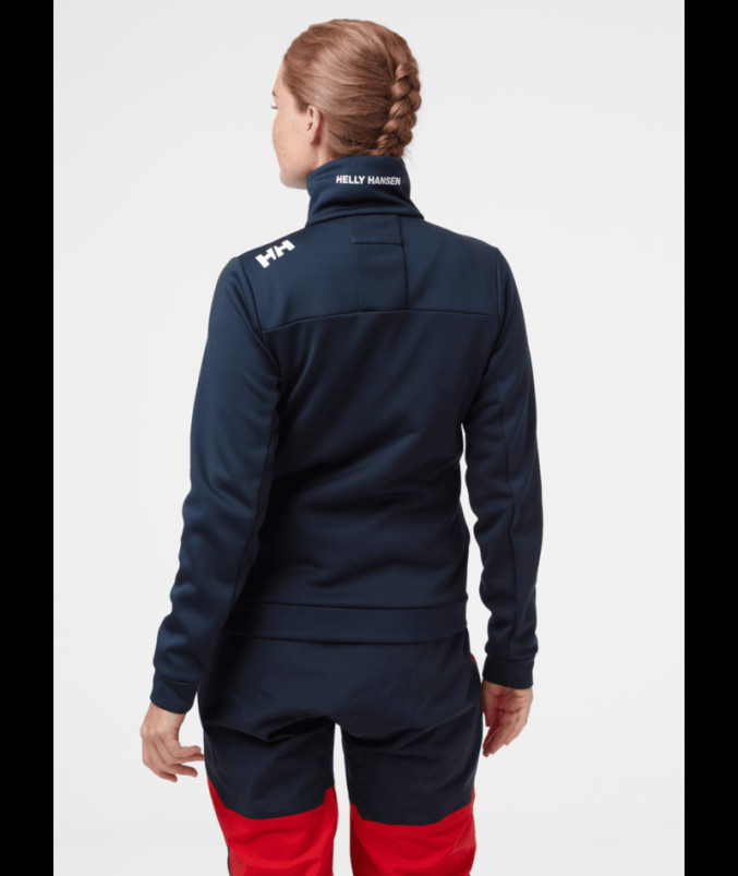 detail Dámská bunda Helly Hansen W CREW FLEECE JACKET